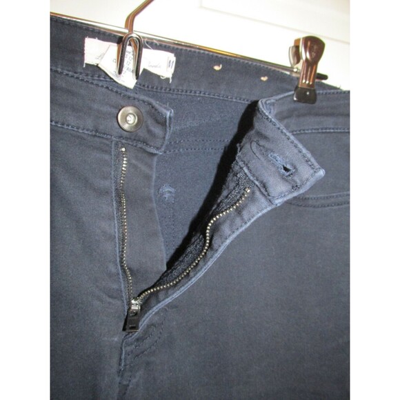 H&M LOGG Women's Black Mid Rise Straight Leg Jeans Size 12 - Picture 7 of 9